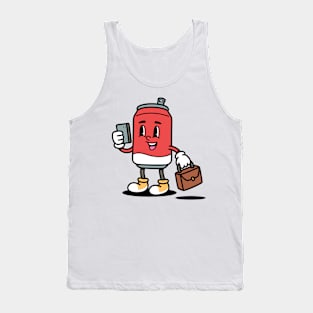 Soda Can Business Tank Top